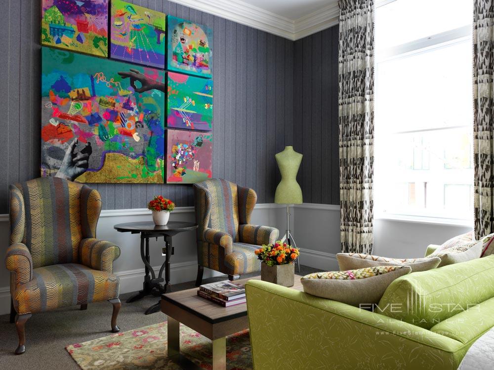 Suite Lounge at Covent Garden Hotel, London, United Kingdom