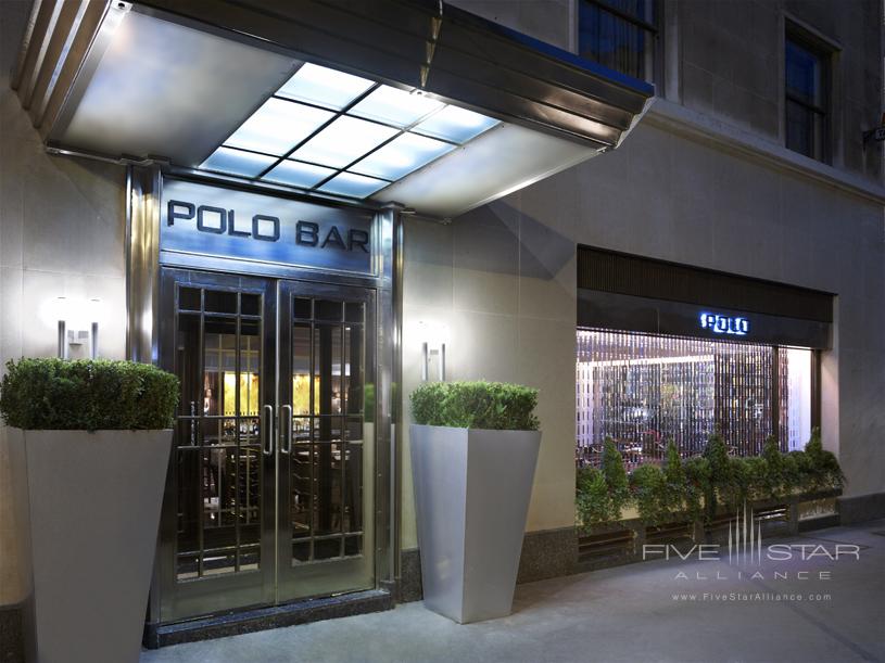 The Westbury London Polo Bar Outside