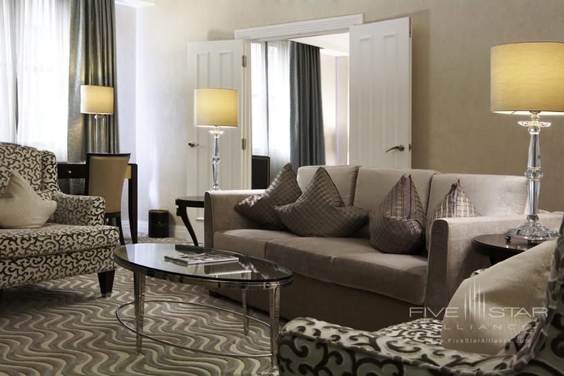 The Westbury London Corner Suite Living Room