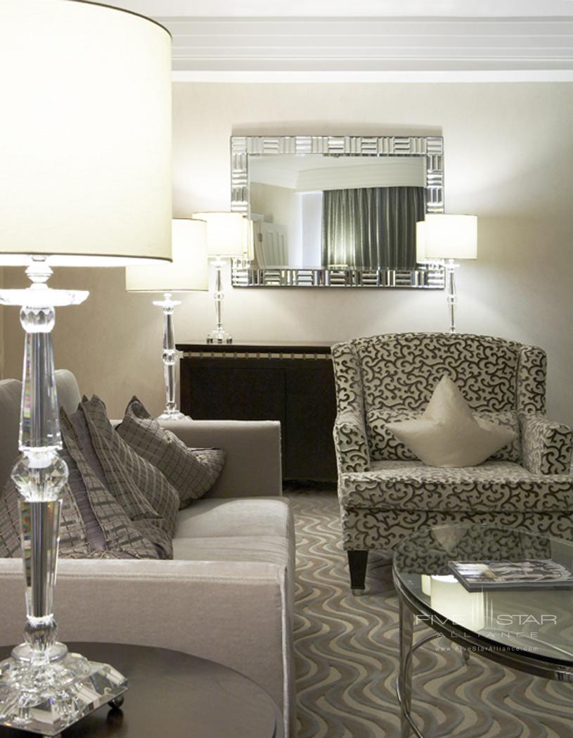 The Westbury Corner Suite Living Area