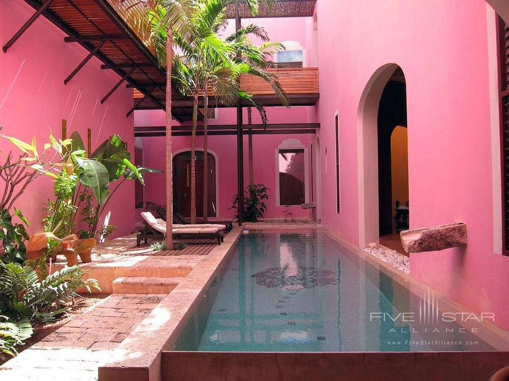 Pool at Rosas and Xocolate, Merida