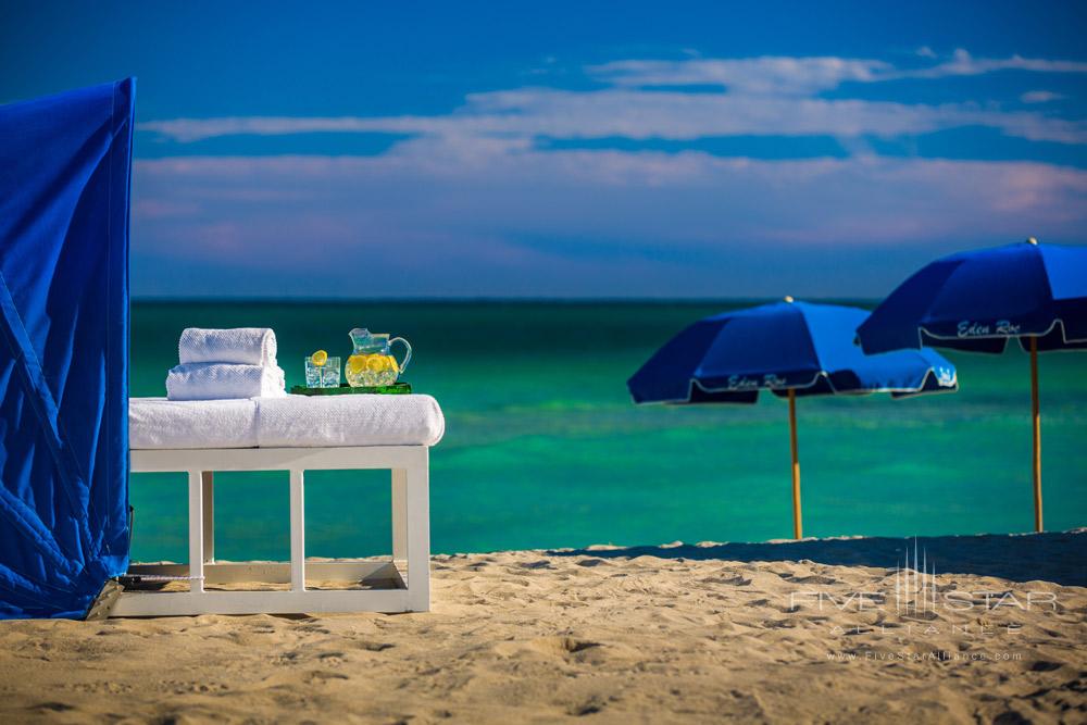 Beach Area at Eden Roc Miami Beach