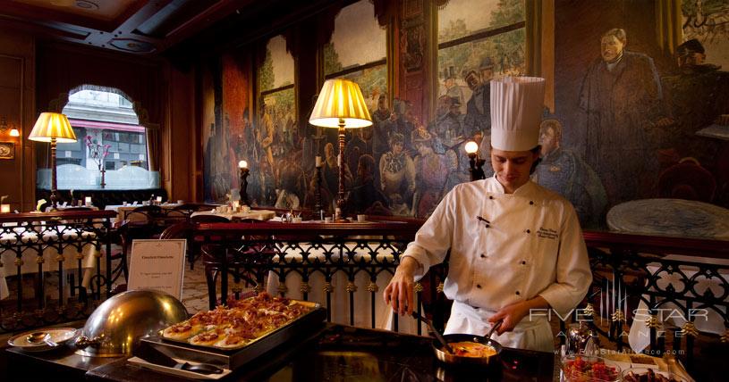 Breakfast at The Grand Hotel, Oslo