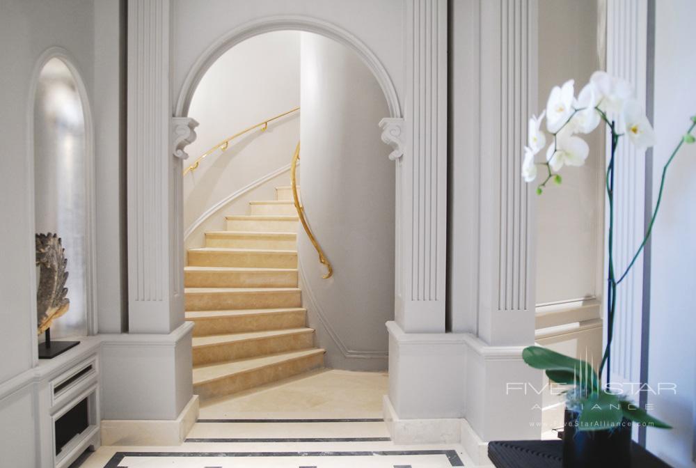 La Reserve Paris Elegant Stairway