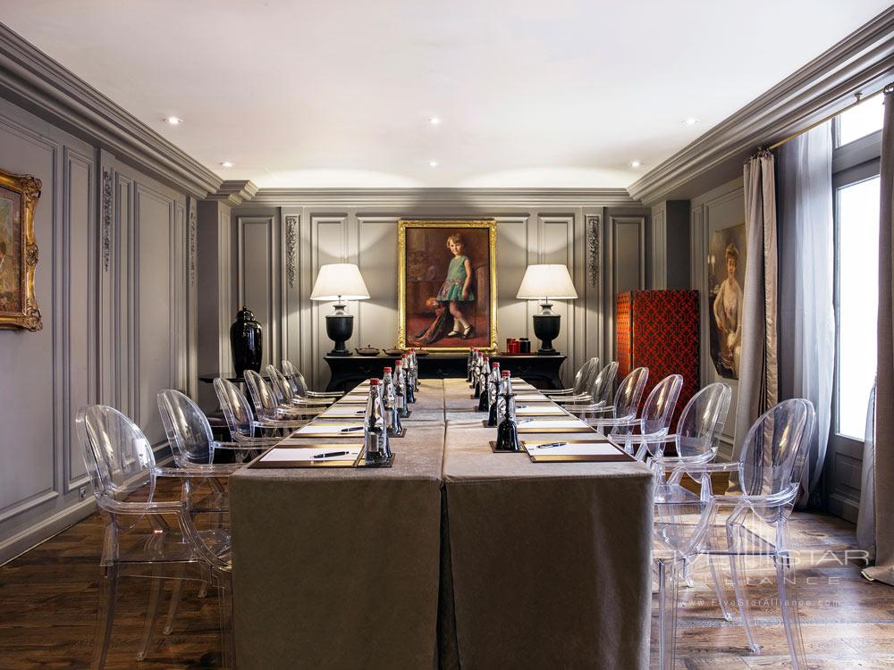 Salon de the Boardroom at Castille Paris