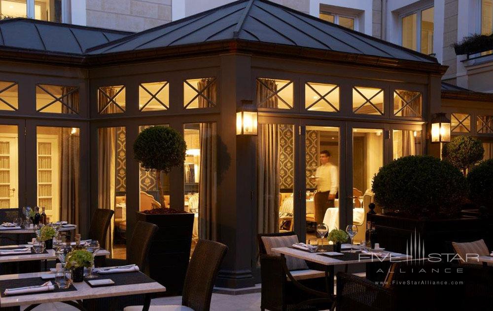 Assaggio Dining Room Exterior at Castille Paris