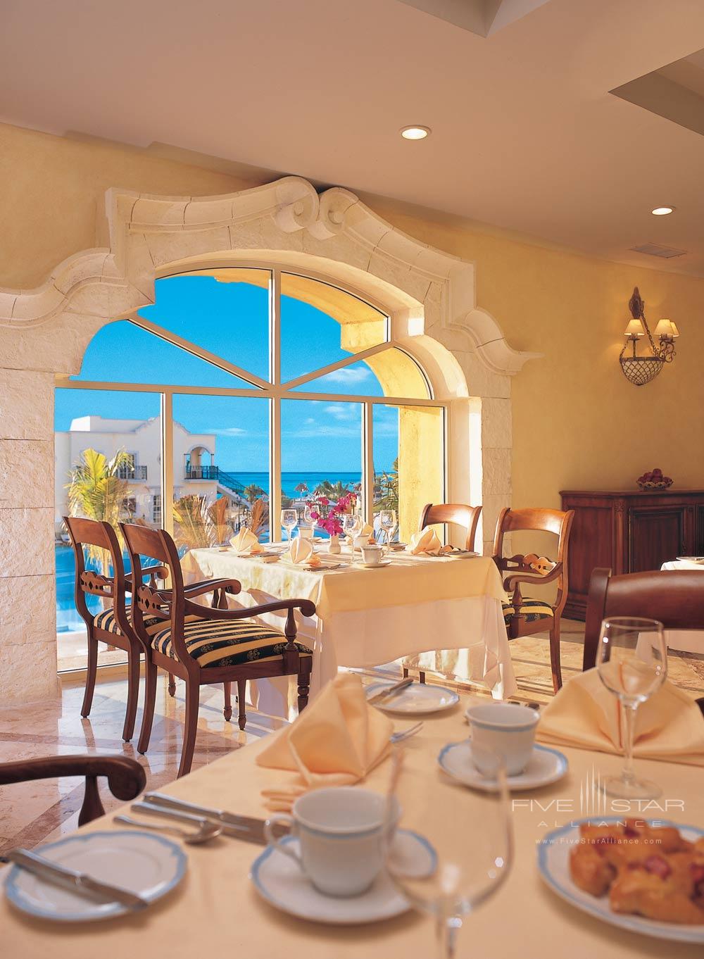 La Riviera Restaurant at Secrets Capri Riviera Cancun in Playa del Carmen, Mexico