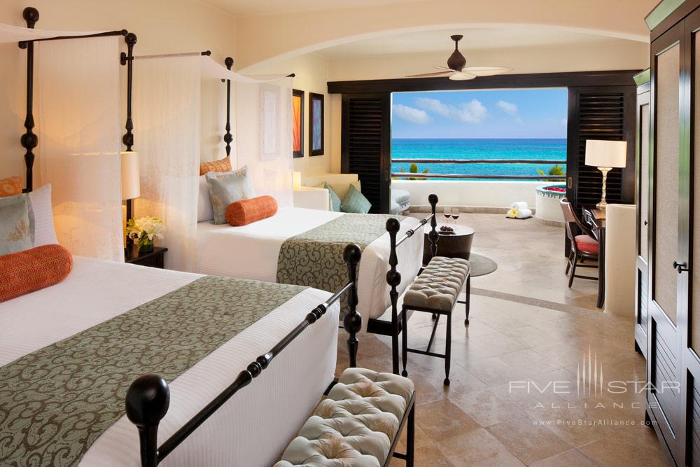 Preferred Club Junior Suite Ocean View Doubles at Secrets Maroma Beach Riviera Cancun in Playa Del Carmen, QR, Mexico
