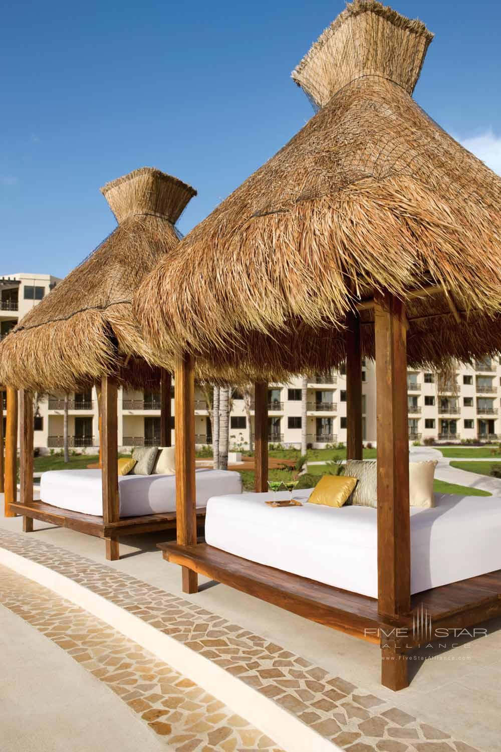Beach Cabanas at Dreams Riviera Cancun Resort and Spa