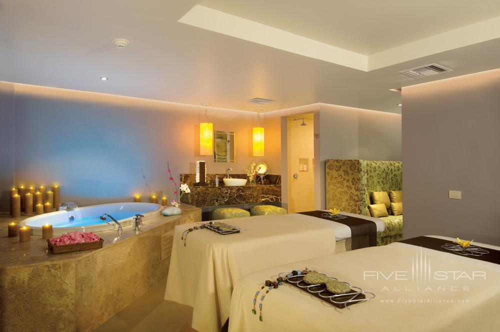 Indoor Couples Massage Suite at Secrets Silversands Riviera Cancun
