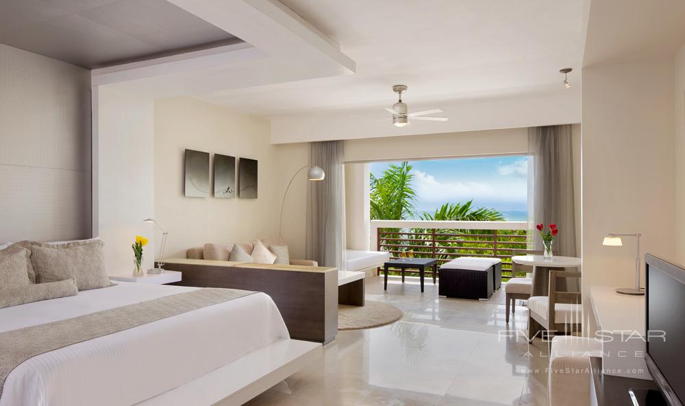 Junior Suite with Partial Ocean View and King at Secrets Silversands Riviera Cancun