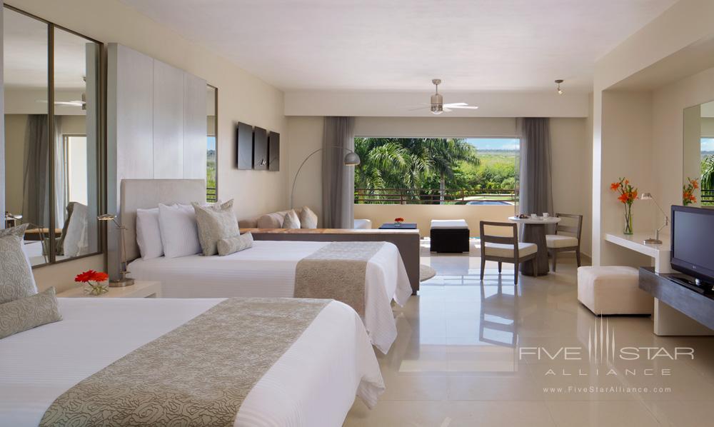 Junior Suite with Pool View and Double Beds at Secrets Silversands Riviera Cancun