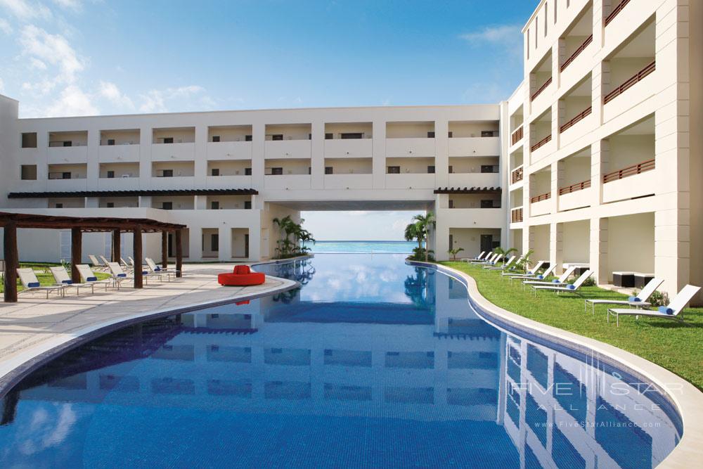 Pristine Infinity Pool at Secrets Silversands Riviera Cancun