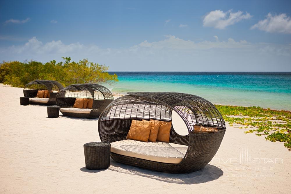 Beach Lounge Chairs at Santa Barbara Beach Golf Resort