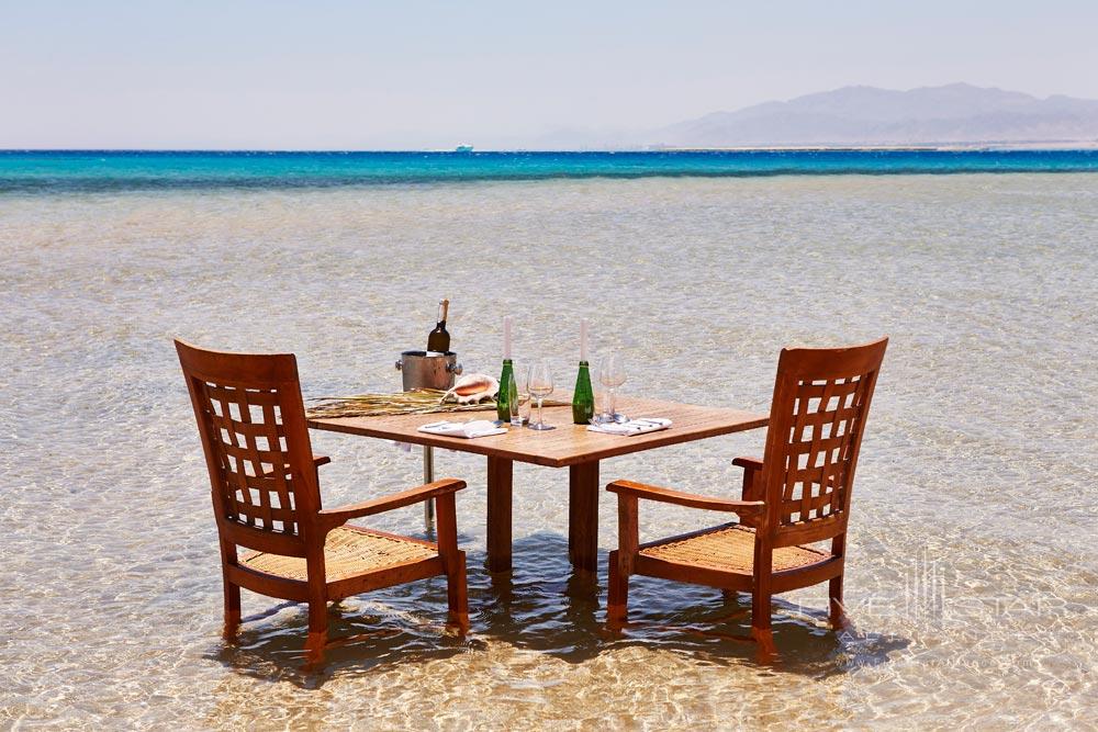 Private dinner set-up at Kempinski Hotel Soma Bay, Hurghada, Red Sea, Egypt