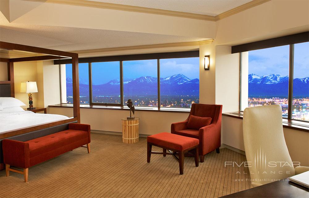 Junior Suite with Surrounding Views at Sheraton Anchorage Hotel and Spa, Anchorage, AK