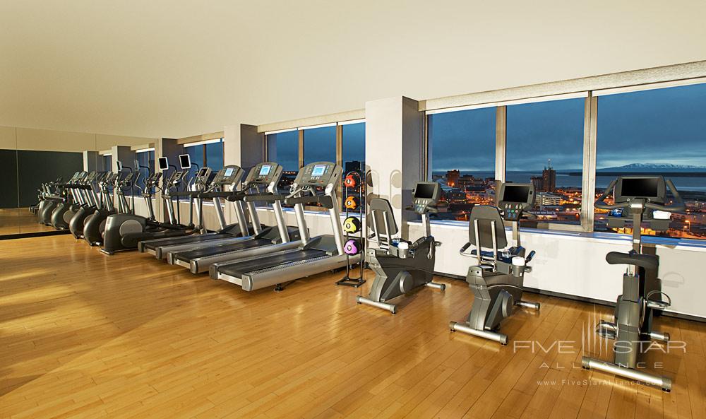 Fitness Center at Sheraton Anchorage Hotel and Spa, Anchorage, AK