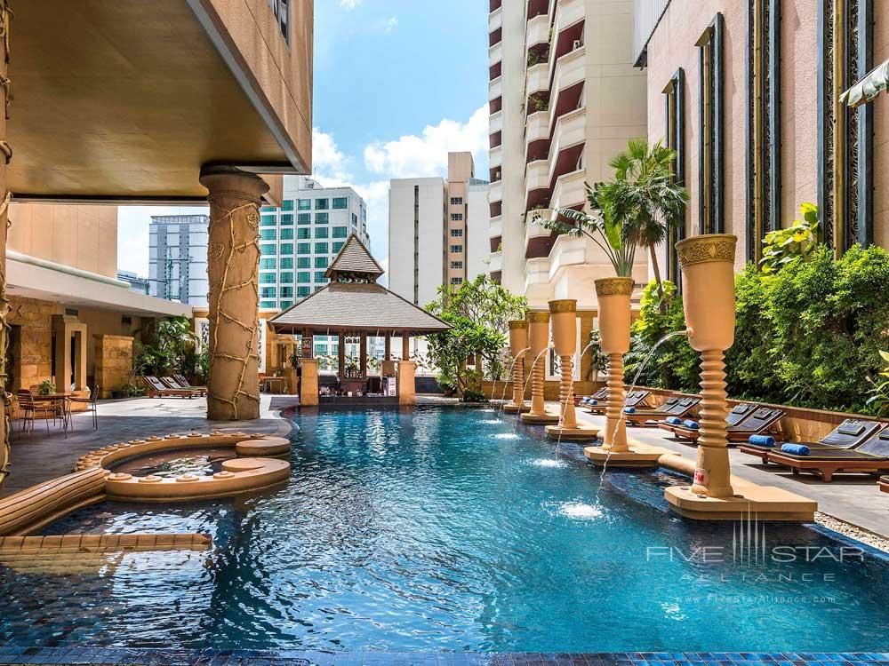 Pool and Lounge at Grand Sukhumvit Hotel Bangkok, Thailand