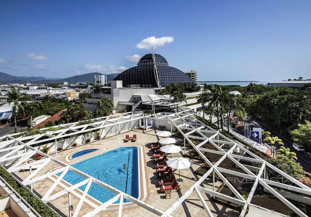Rooftop Pool at Pullman Reef Hotel Casino, Cairns