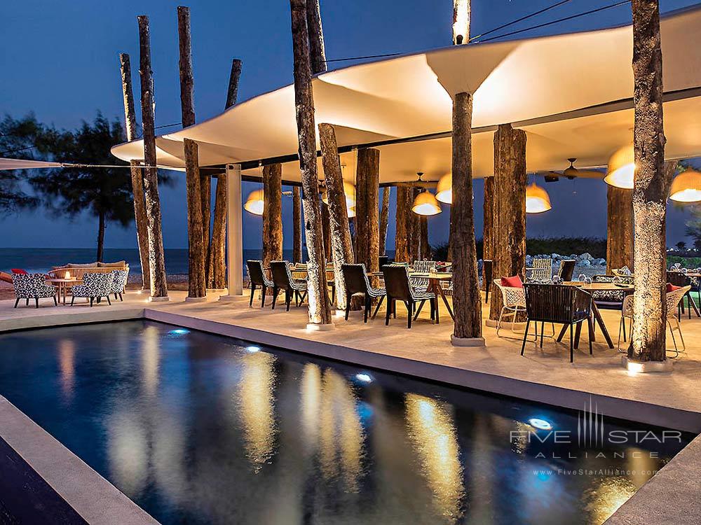 Outdoor Dining Venue at SO Sofitel Hua Hin, Cha-am, Thailand