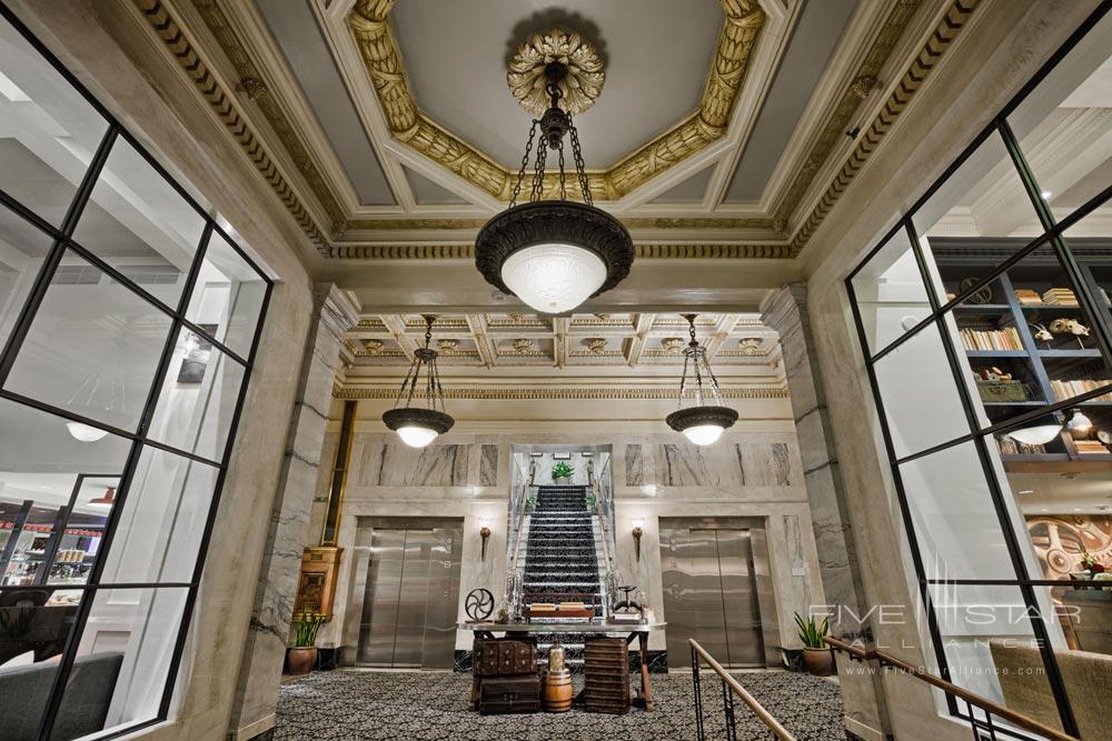 Entry Foyer at Hotel Teatro, Denver