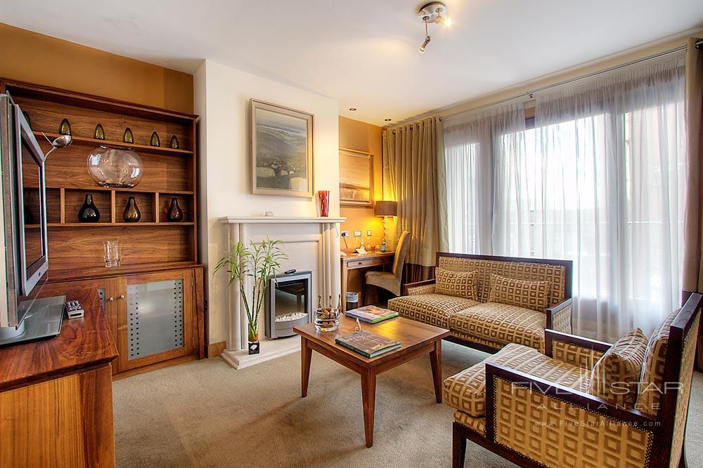 Suite Living Area at Brooks Hotel Dublin, Ireland