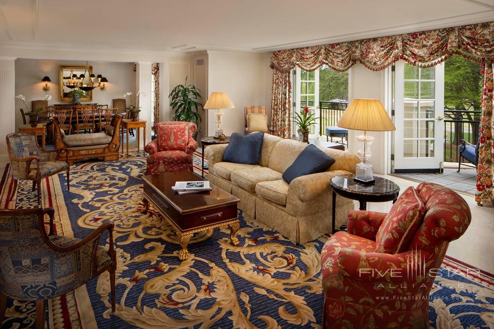 Presidential Suite at Washington Duke Inn and Golf Club