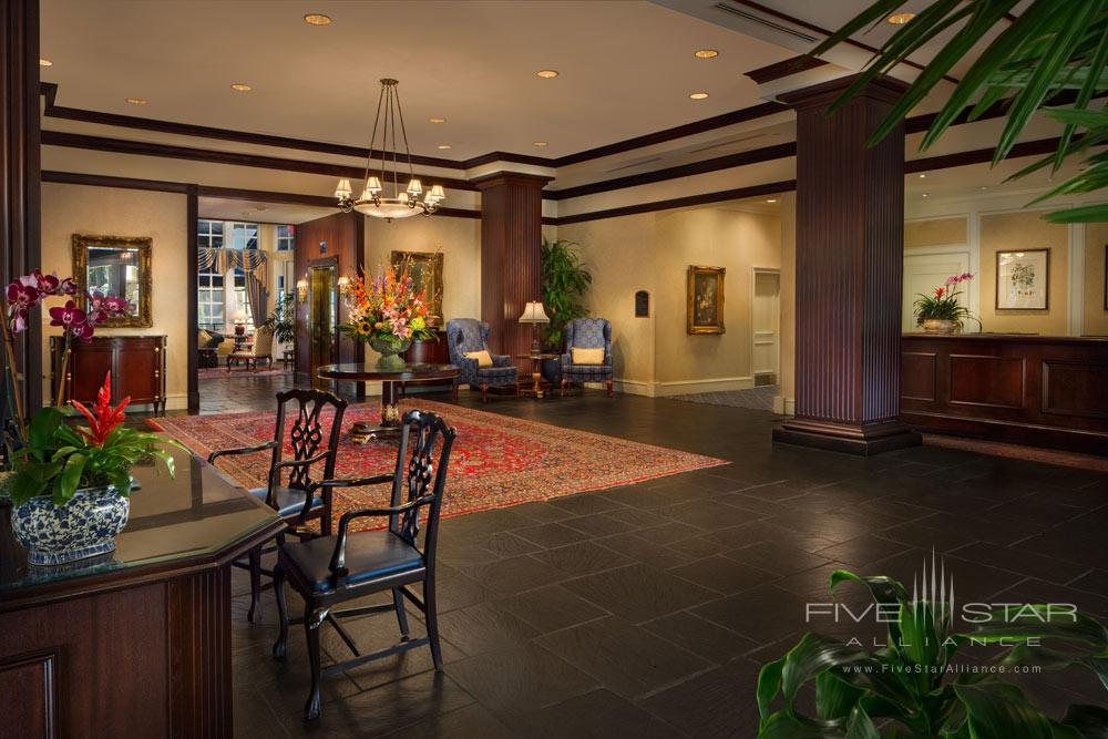 Lobby at Washington Duke Inn and Golf Club