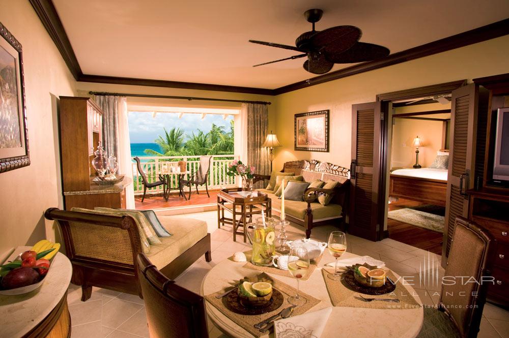 Suite Lounge at Sandals Grande St. Lucian Gros Islet, Saint Lucia