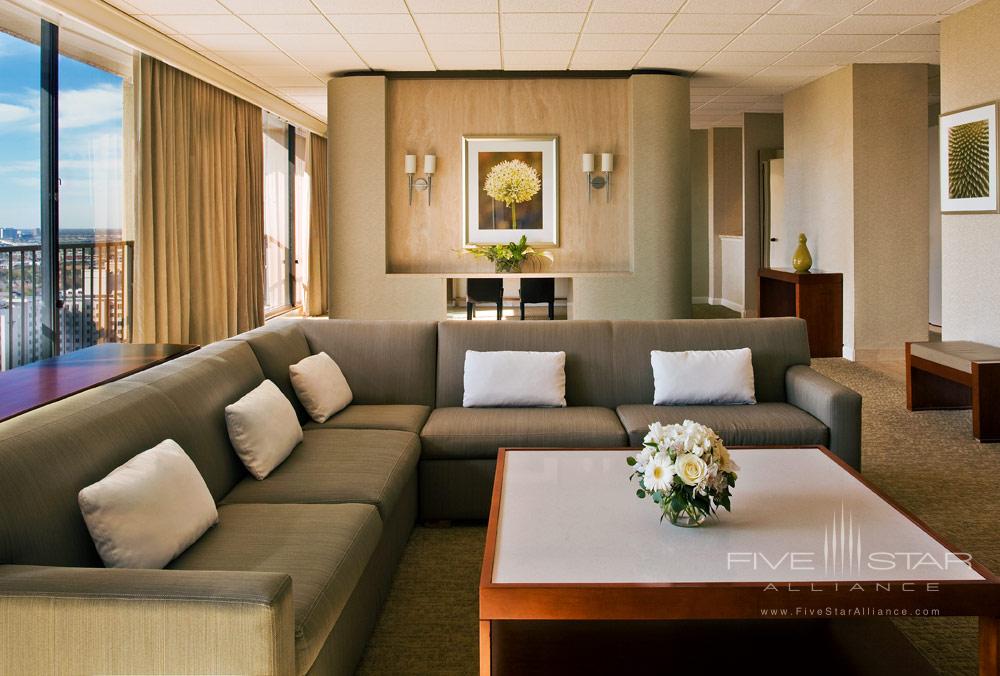 Suite Living Room at Westin Galleria Houston, TX