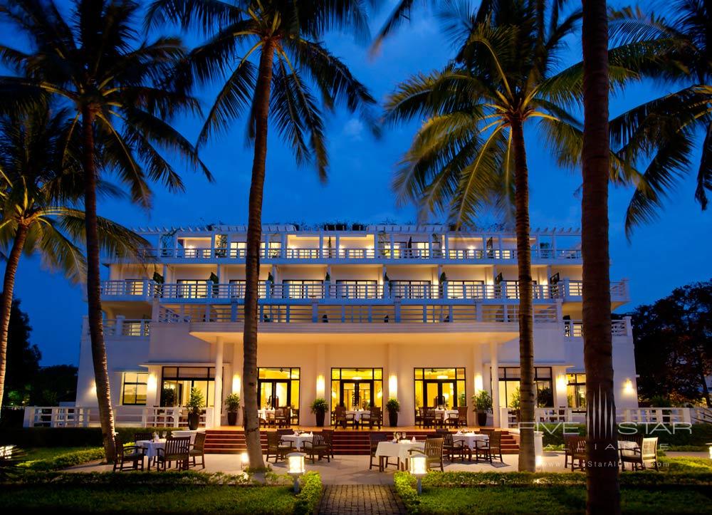Le Parfum Restaurant Terrace at La Residence Hotel and Spa Hue, Vietnam