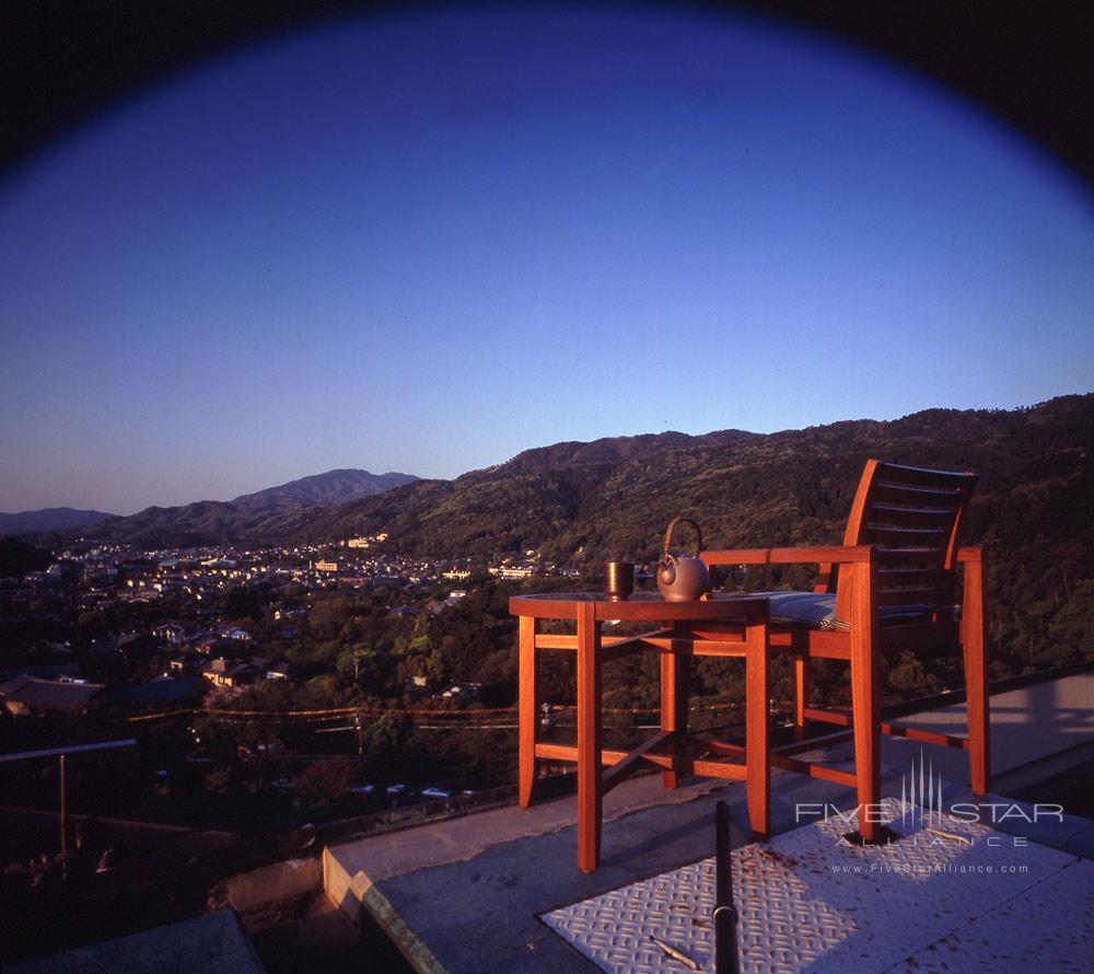 Terrace Lounge at The Westin Miyako Hotel Kyoto, Japan