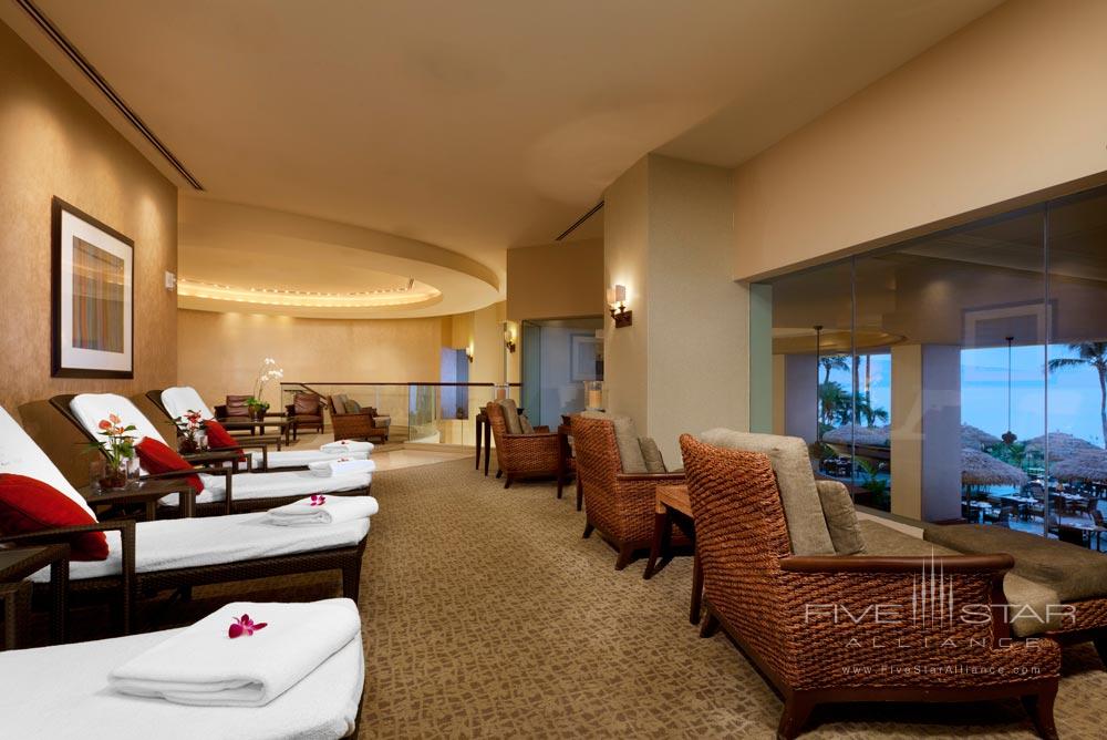 Spa Lounge at Westin Maui