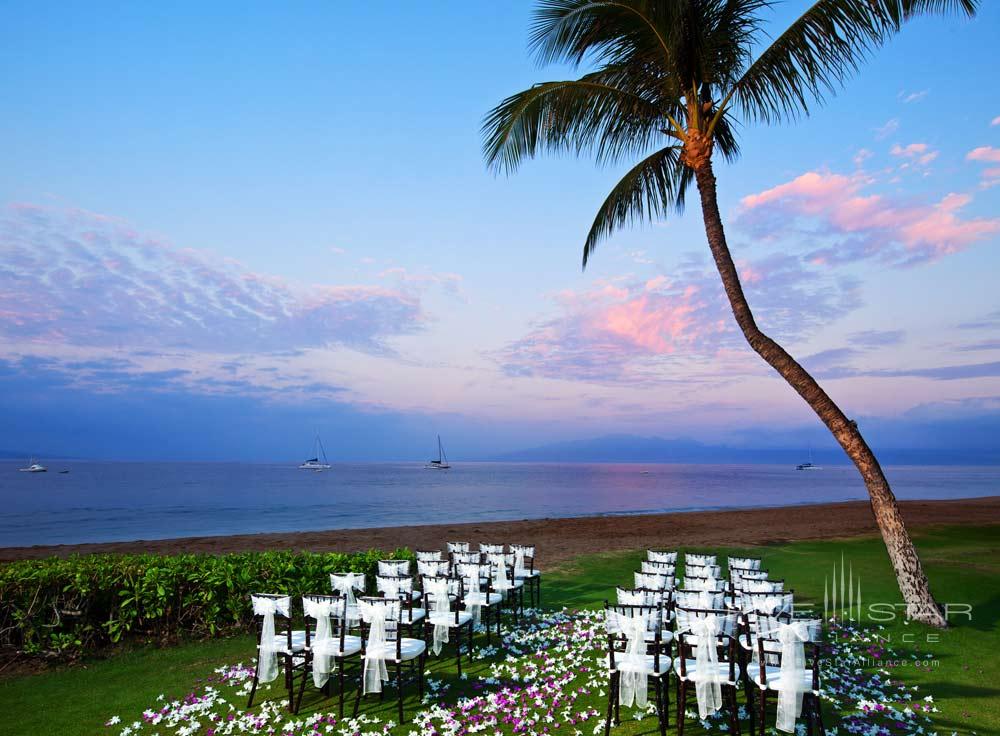 Ocean Front Ceremony at Westin Maui