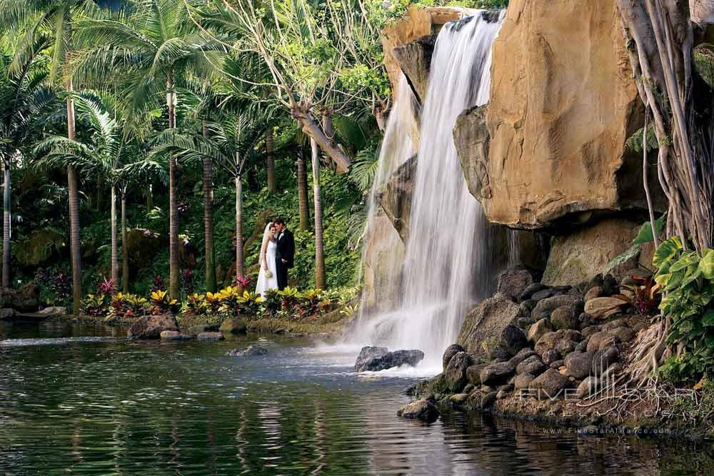 Waterfall Wedding at Westin Maui