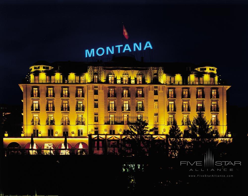 Exterior of Art Deco Montana