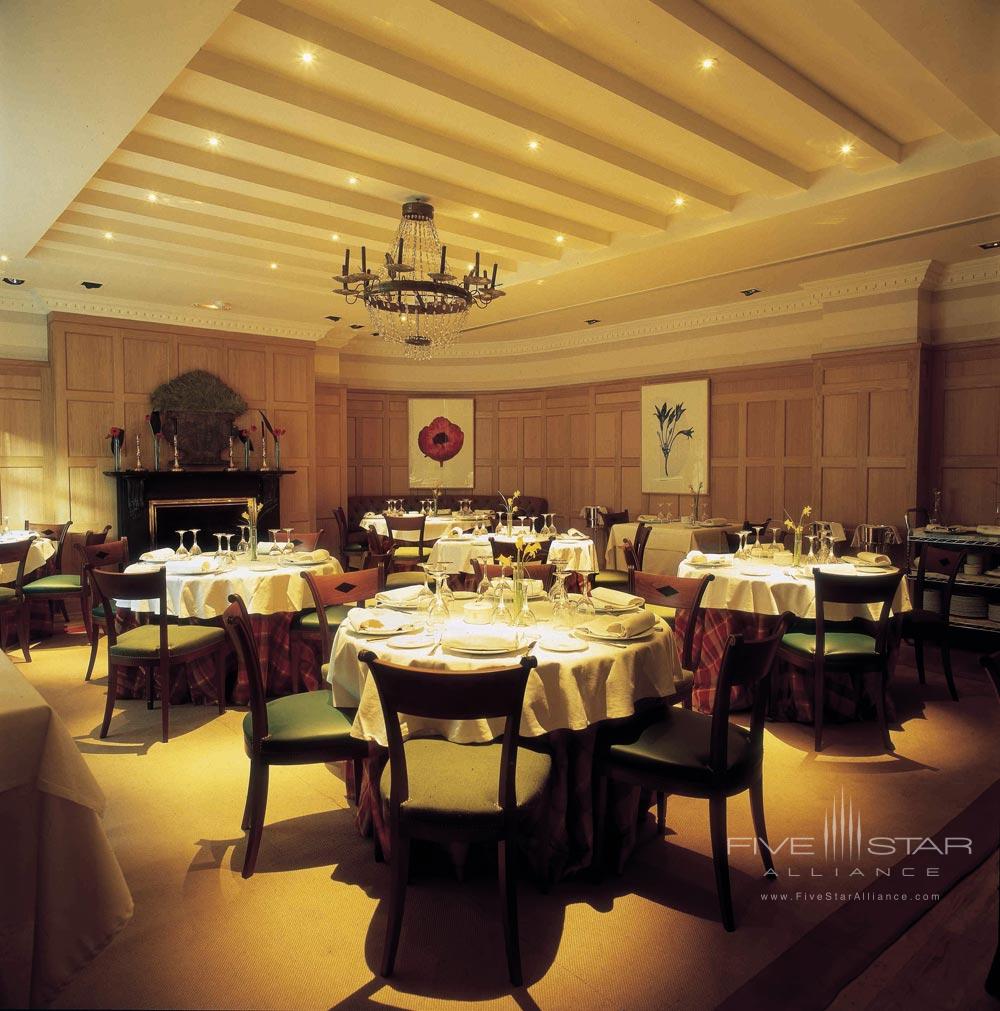 Dining at Adler Hotel Madrid, Spain