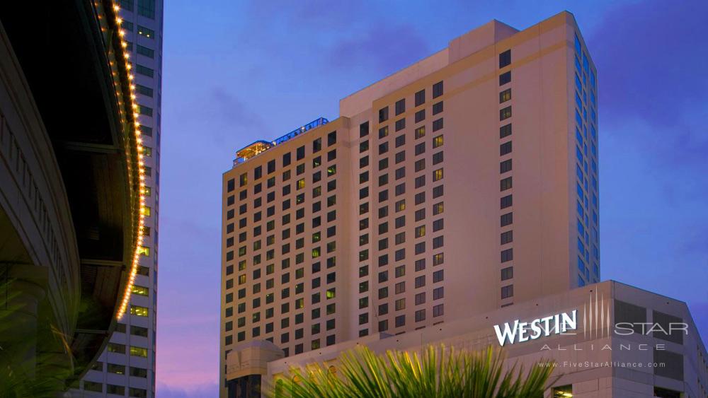 Exterior of The Westin New Orleans Canal Place