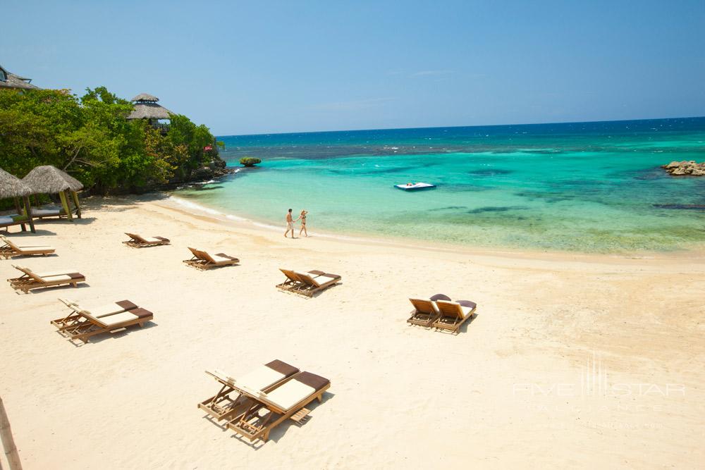 Beach at Sandals Ochi, Jamaica