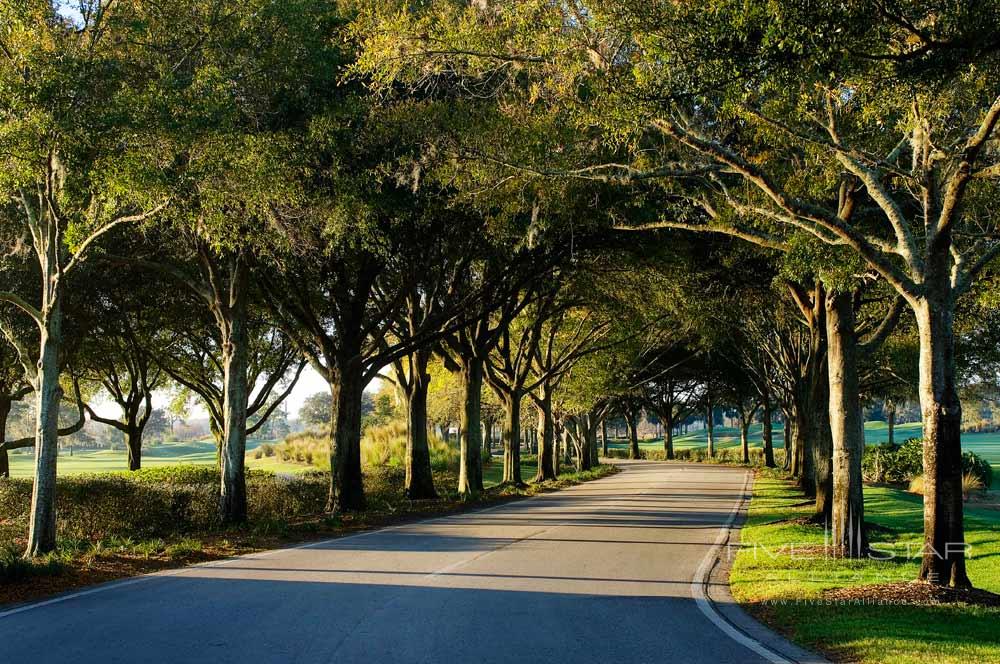 Entrance to The Villas of Grand Cypress, FL