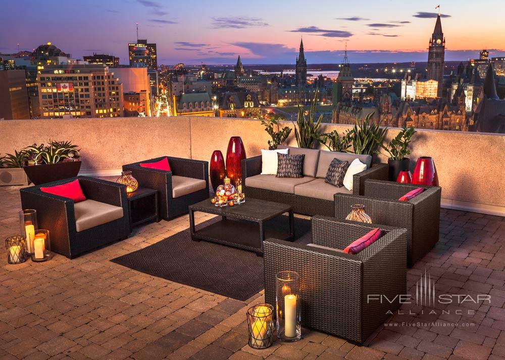 Rooftop Lounge at The Westin Ottawa, ON, Canada