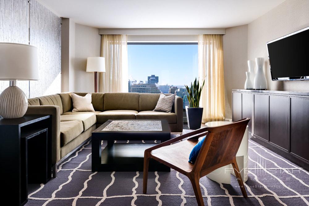 Suite Living Area at The Westin Ottawa, ON, Canada