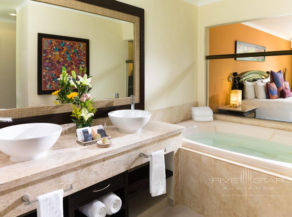 Jacuzzi Junior Suite Bath at El Dorado Royale Spa Resort