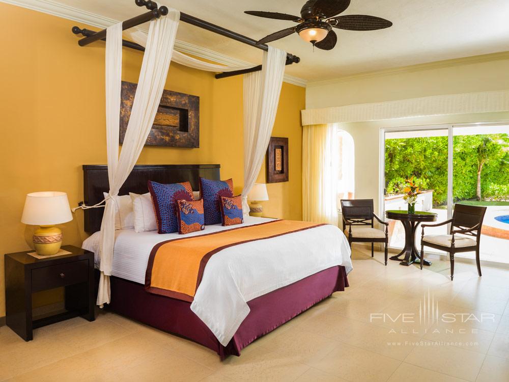 Presidential Suite Coba Master Bedroom at El Dorado Royale Spa Resort