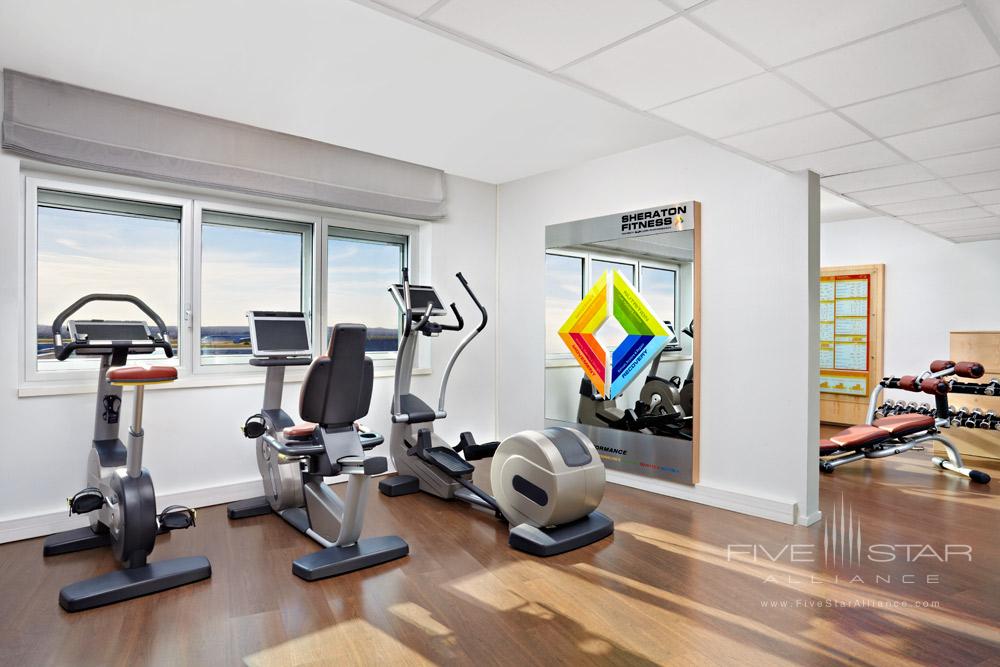 Fitness Center at Sheraton Hotel Charles De Gaulle Airport Roissy, France