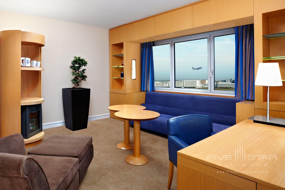 Suite Lounge at Sheraton Hotel Charles De Gaulle Airport Roissy, France