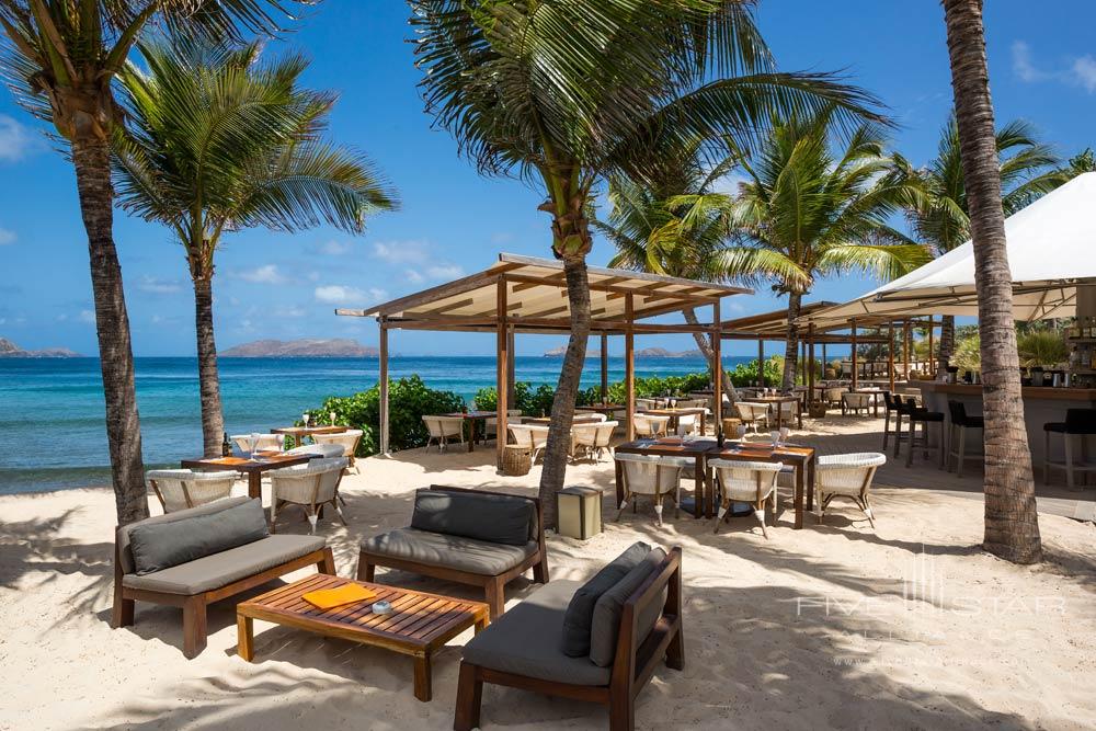 Bar and lounge at Hotel Le Christopher St Barth