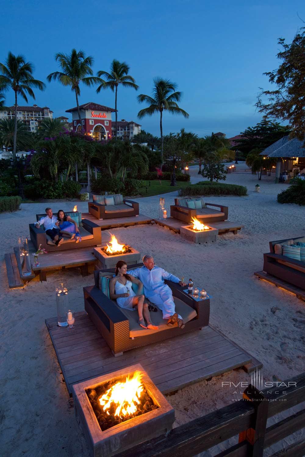 Village Fire Pit at Sandals Grande Antigua, Saint Johns, Antigua and Barbuda