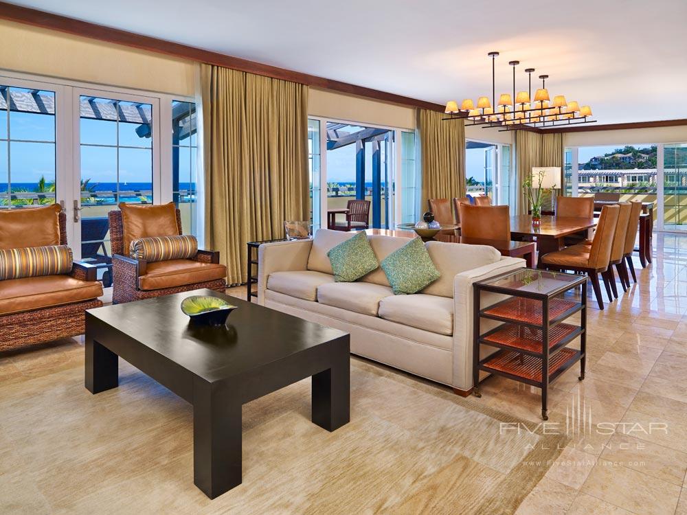 Presidential Suite Lounge at Westin Dawn Beach Resort