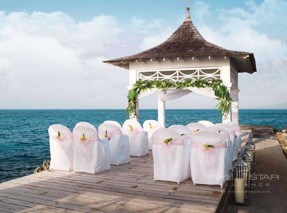 Beautiful Ocean Setting Wedding at Couples Tower Isle All Inclusive Resort